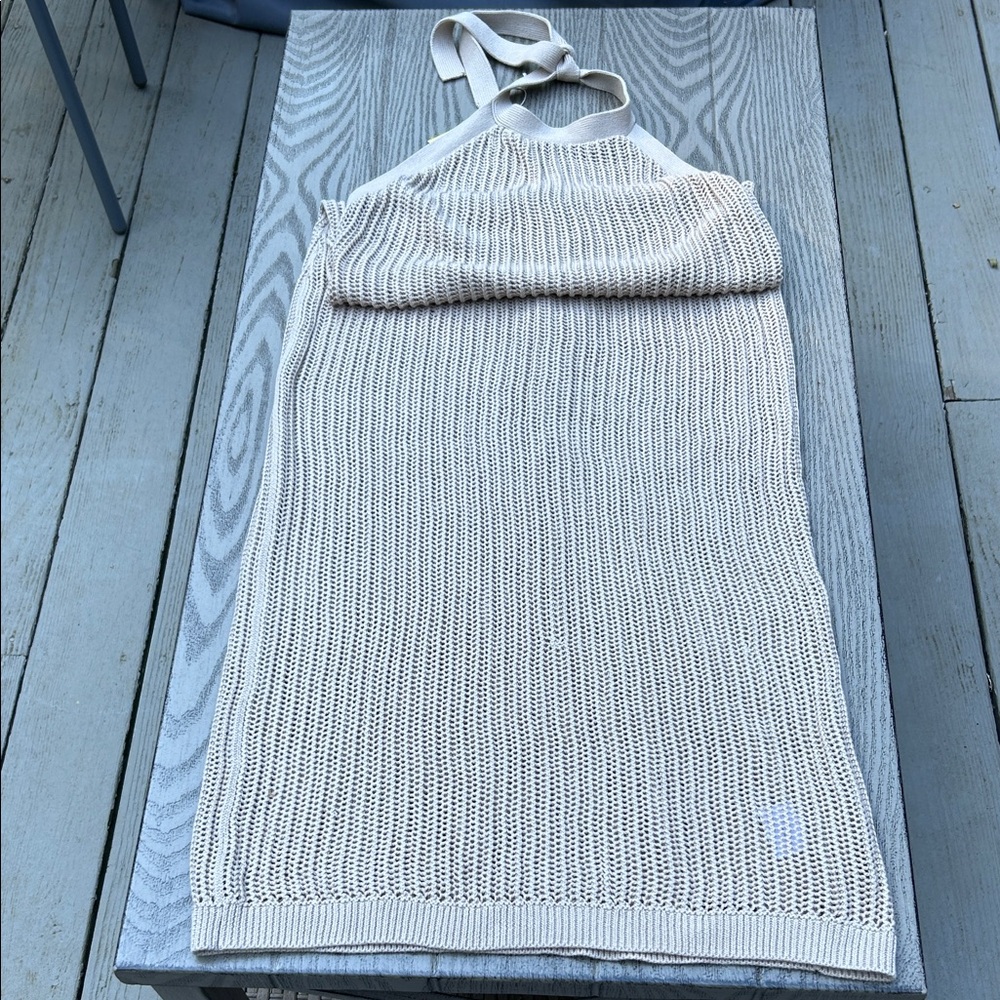 Summersalt Cream Maxi Dress